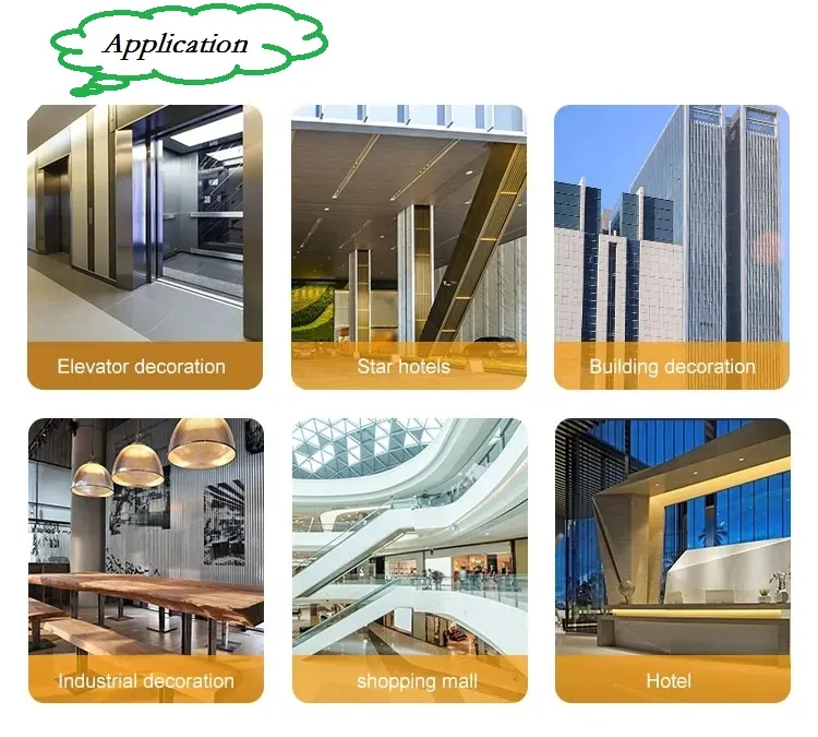 1mm-3mm Dikte ASTM AISI 304 304L 201 Roestvrijstalen Plaat met Verschillende Oppervlakken voor Decoratie 1