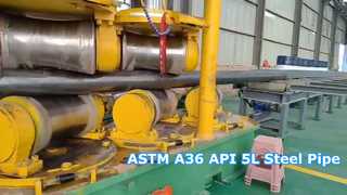 Koolstofstaal gelaste buis ASTM A36 API 5L stalen buis met grote diameter voor oliegasprojecten