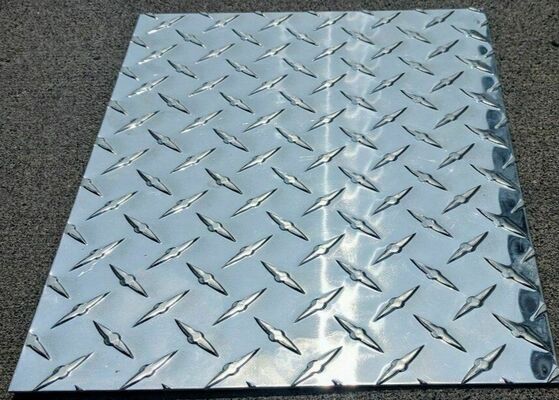 24 X 24 12x24 Opgepoetst Aluminium Diamond Plate Panels 3003-H22 6061-T6