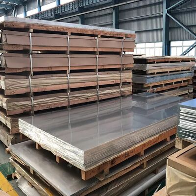 AISI 5052 5054 5086 Opgepoetste Oppervlakte 0.3MM van het 5754 Aluminium Vlakke Blad Plaat Dikte
