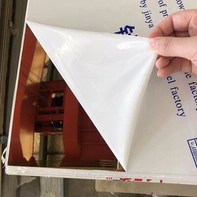 Buiging 316 roestvrijstalen plaat 8K/HL Verwerkingsvermogen 600-2500 mm