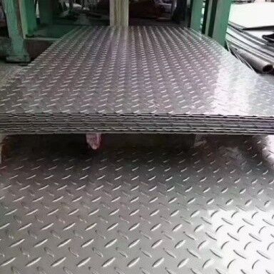 HL Ss 304 Gekerfde Roestvrijstalen Plaat Diamantpatroon