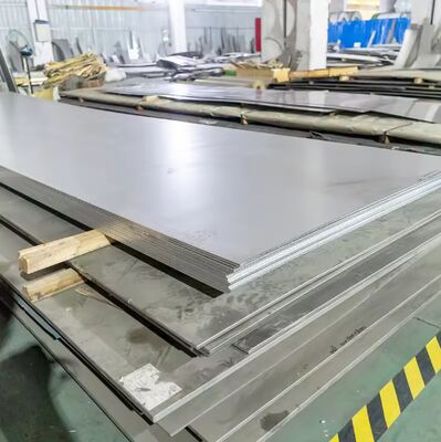 ASTM A240 koudgewalst 0,5 mm roestvrijstalen plaat en plaat met 2B BA HL NO.4 8K oppervlakteafwerking
